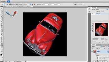 After decal is applied on 3D object